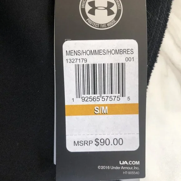 Under Armour UA Men's Sleeveless Crewneck 1327179-001 size S/M